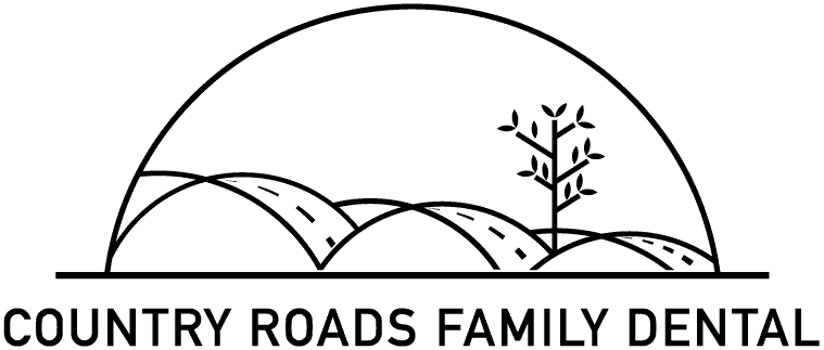 country roads family dental sherman tx header logo colored