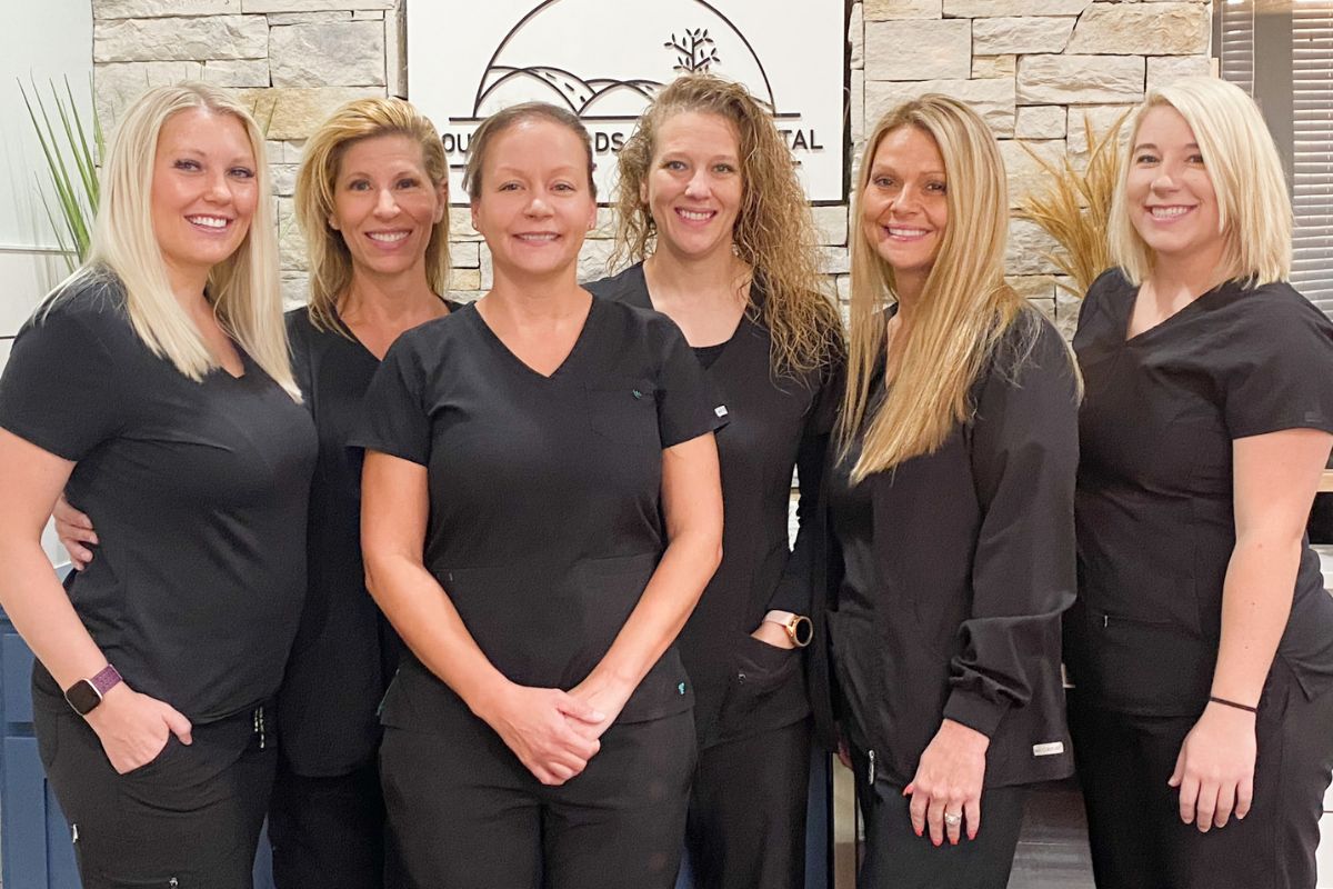 Staff members of Country Roads Family Dental